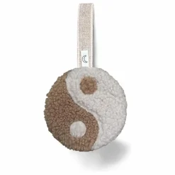Doudou attache tétine Yin Yang | Beige