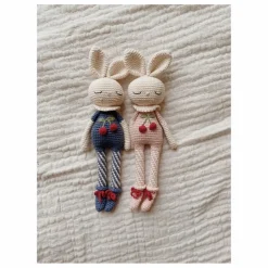 Doudou Britney le Lapin | Bleu marine