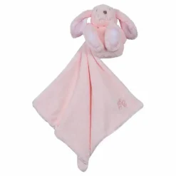 Doudou lange Augustin le lapin | Rose pâle