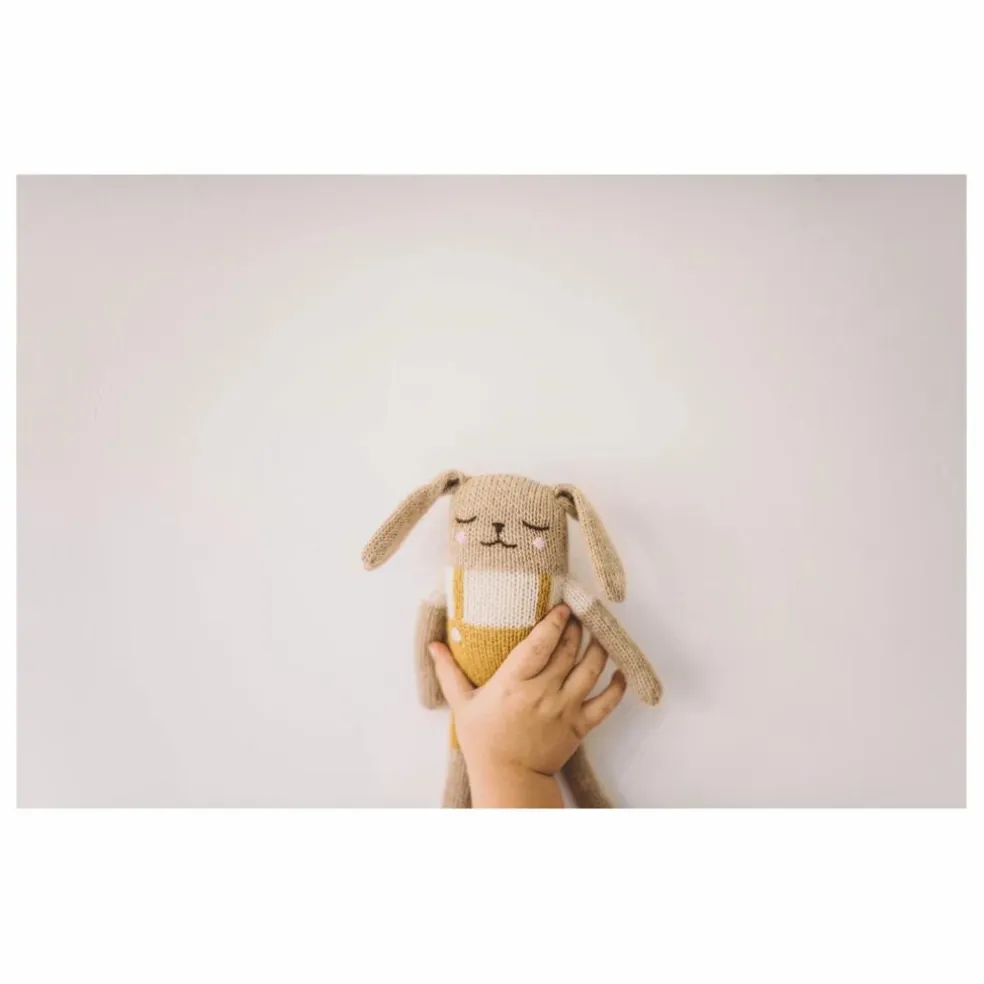 Doudou Lapin | Jaune