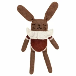 Doudou Lapin barboteuse | Sienne