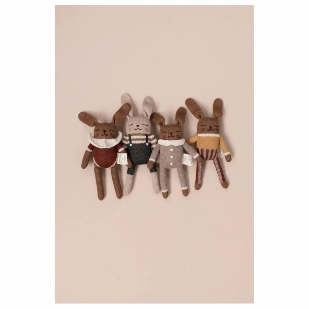 Doudou Lapin barboteuse | Sienne