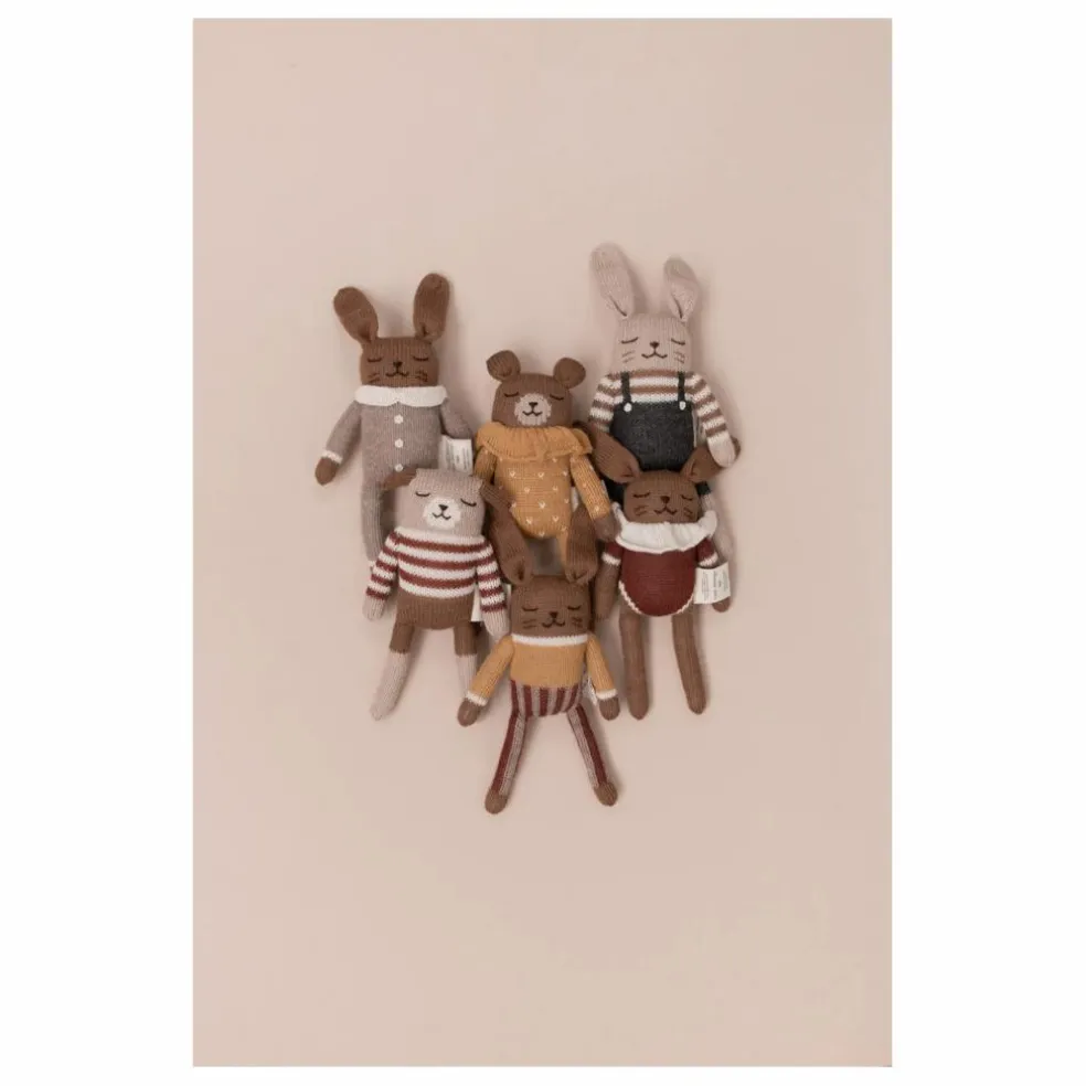 Doudou Lapin barboteuse | Sienne