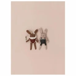 Doudou Lapin barboteuse | Sienne