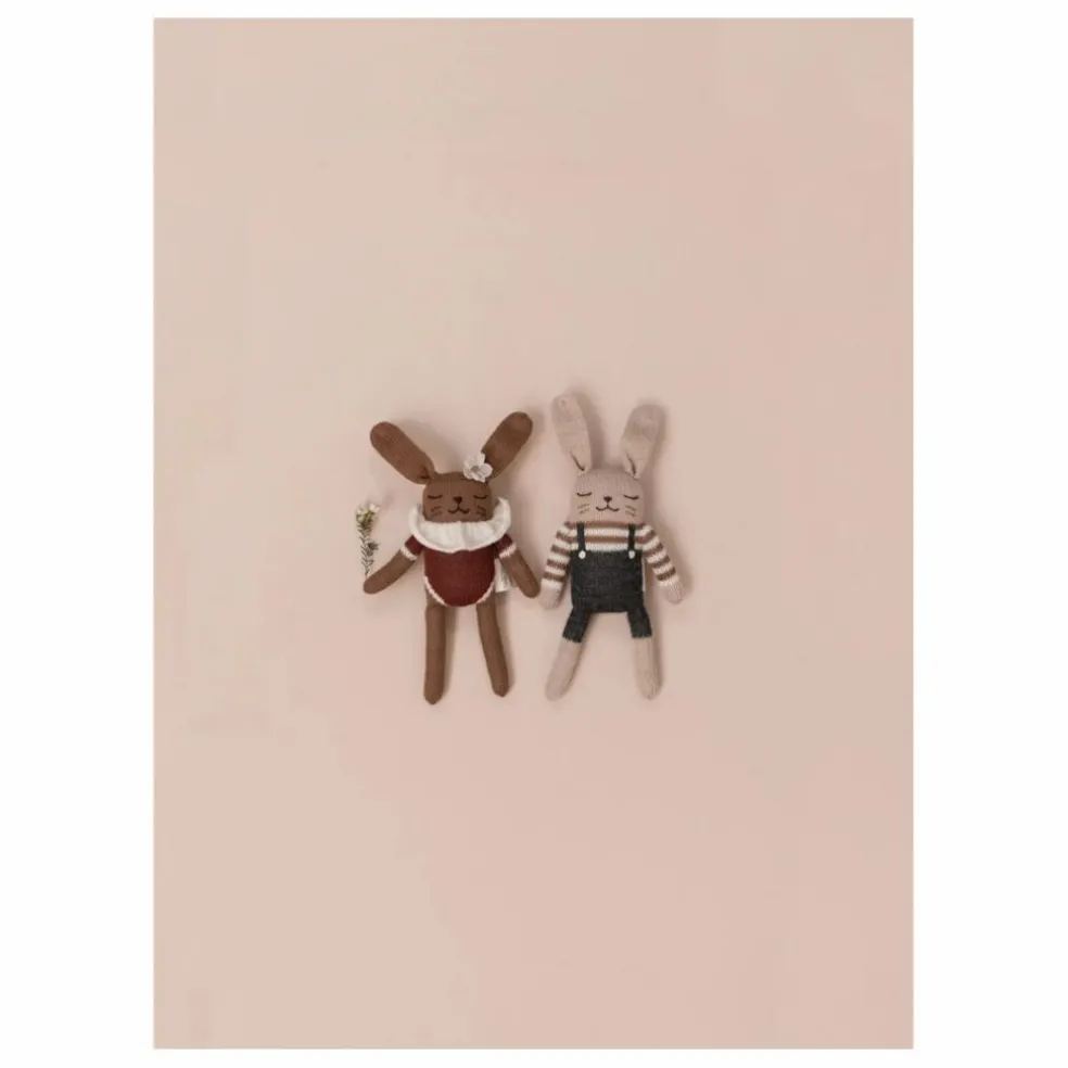 Doudou Lapin barboteuse | Sienne