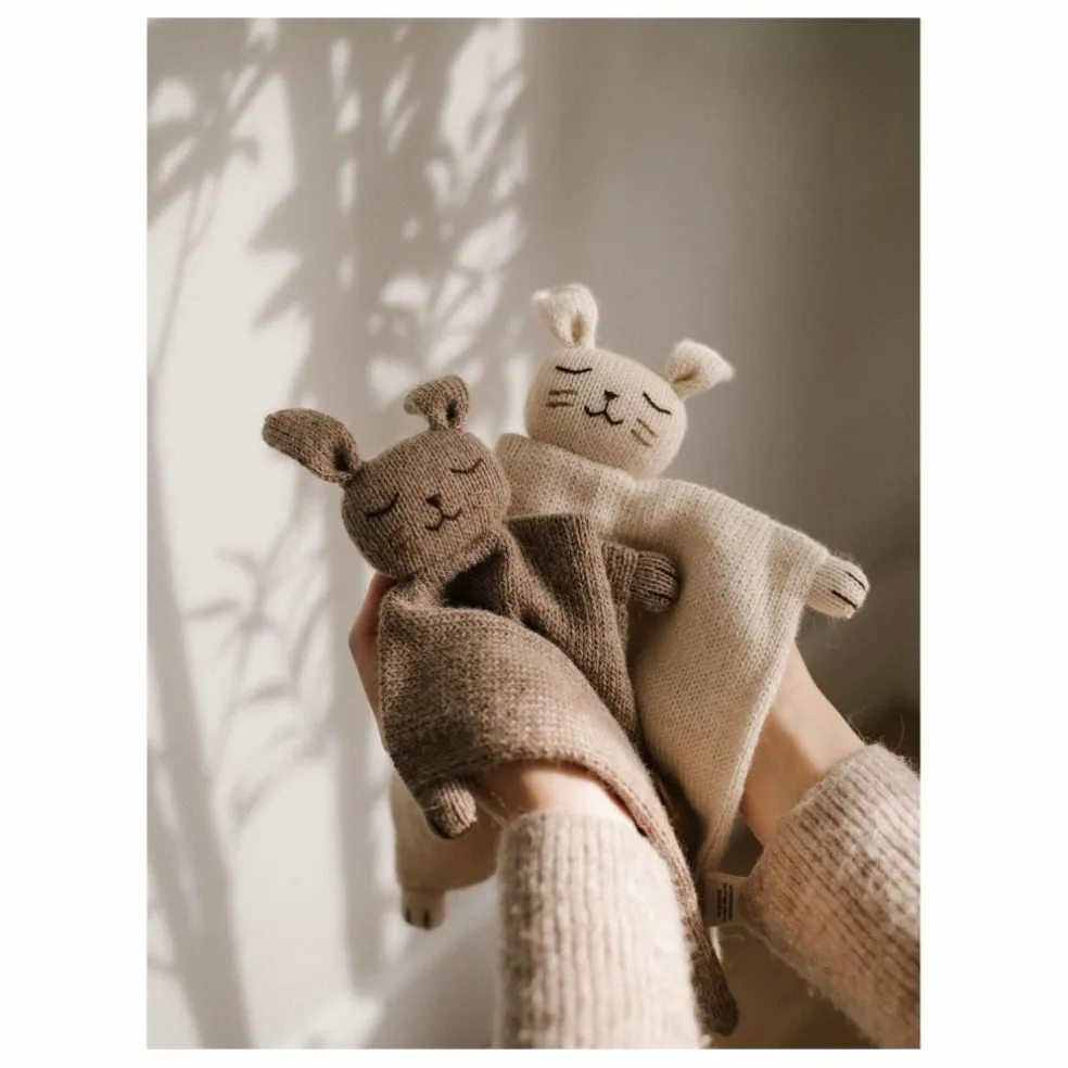 Doudou Lapin en alpaga | Beige