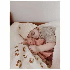 Doudou Lapin en alpaga | Rose