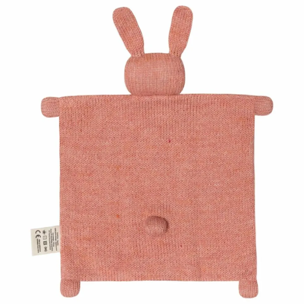 Doudou Lapin en alpaga | Rose