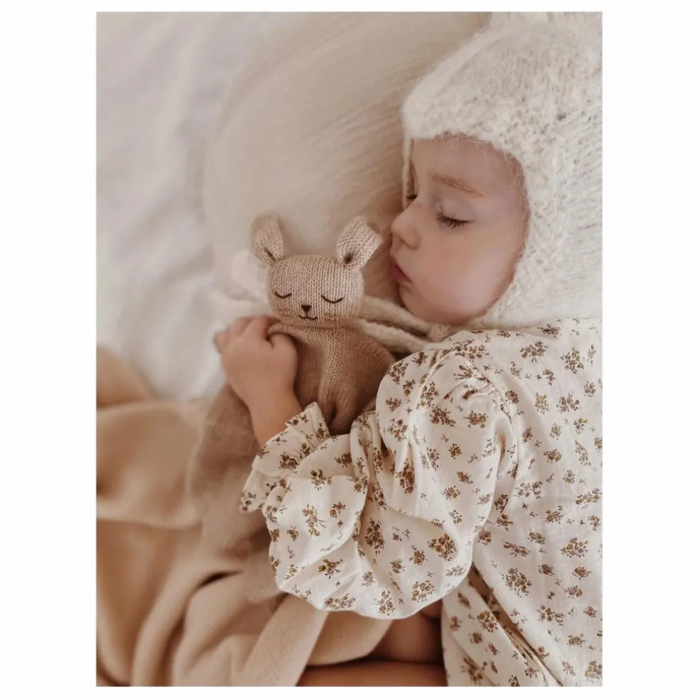 Doudou Lapin en alpaga | Sable
