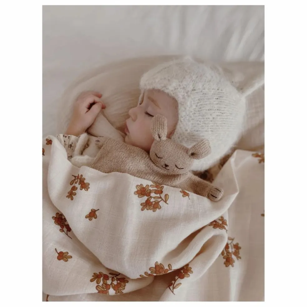 Doudou Lapin en alpaga | Sable