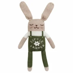 Doudou Lapin fermier | Vert