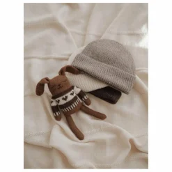 Doudou Lapin pull jacquard | Mocha