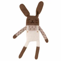 Doudou Lapin salopette | Ecru