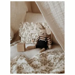 Doudou Lapin salopette | Noir