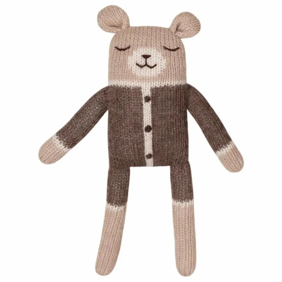 Doudou Ourson combinaison | Mocha