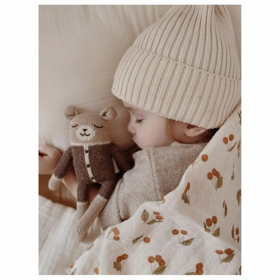 Doudou Ourson combinaison | Mocha