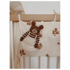 Doudou Ourson salopette | Ecru