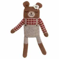 Doudou Ourson salopette | Sienne