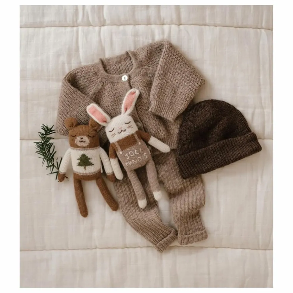 Doudou Ourson Sapin | Ecru