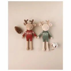 Doudou Robin le Renne | Vert