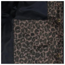 Doudoune Caribou Léopard Fibres Recyclées | Marron