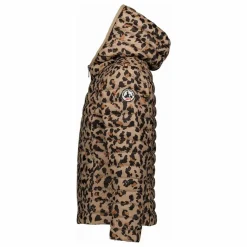 Doudoune Carla Léopard | Beige
