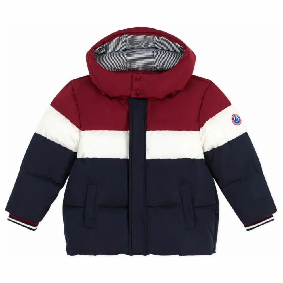 Doudoune Colorblock | Bleu marine