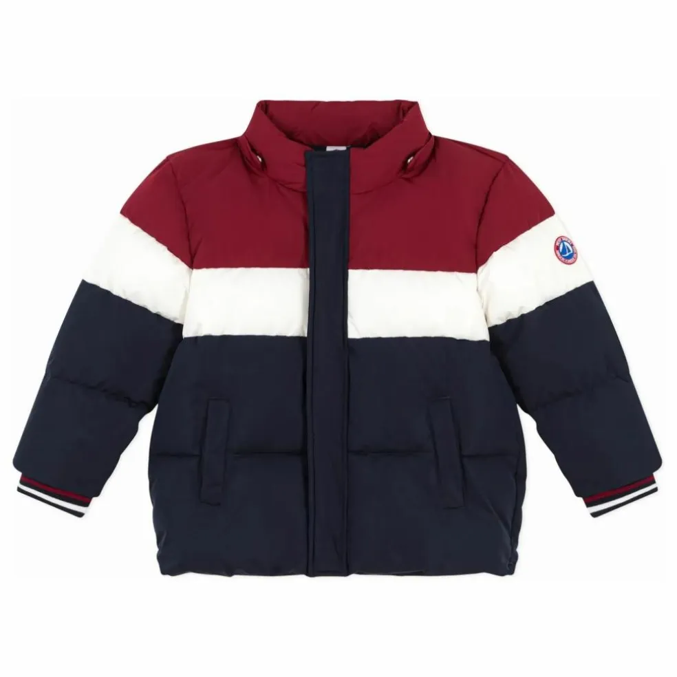 Doudoune Colorblock | Bleu marine