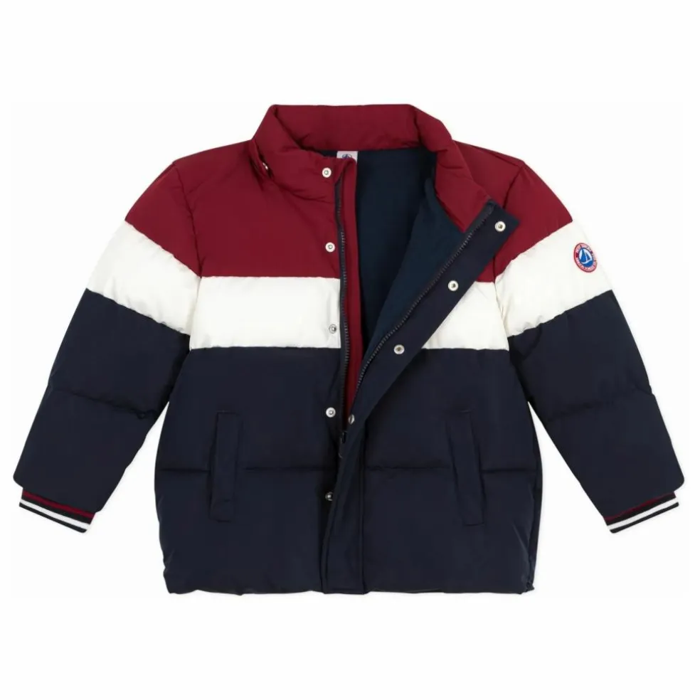 Doudoune Colorblock | Bleu marine