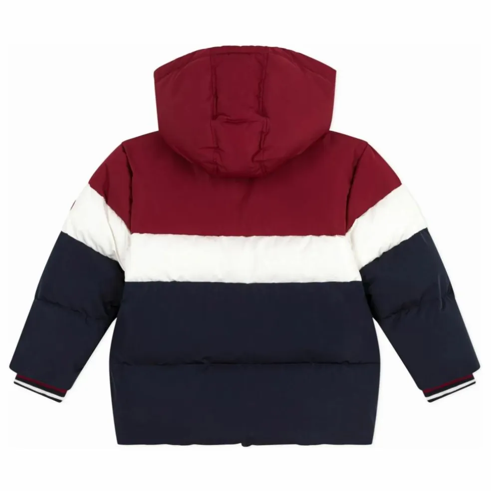 Doudoune Colorblock | Bleu marine