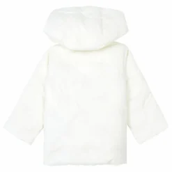 Doudoune Coton Bio Cerises Bonno | Ecru