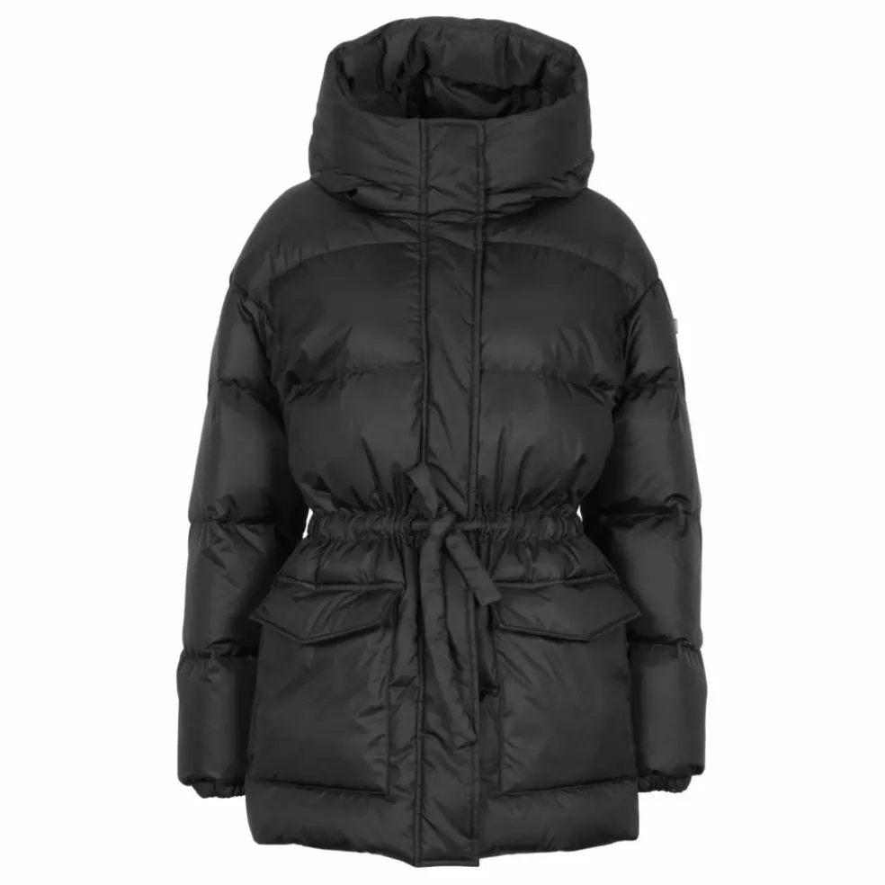 Doudoune Courte Ceinturée Nyn | Noir