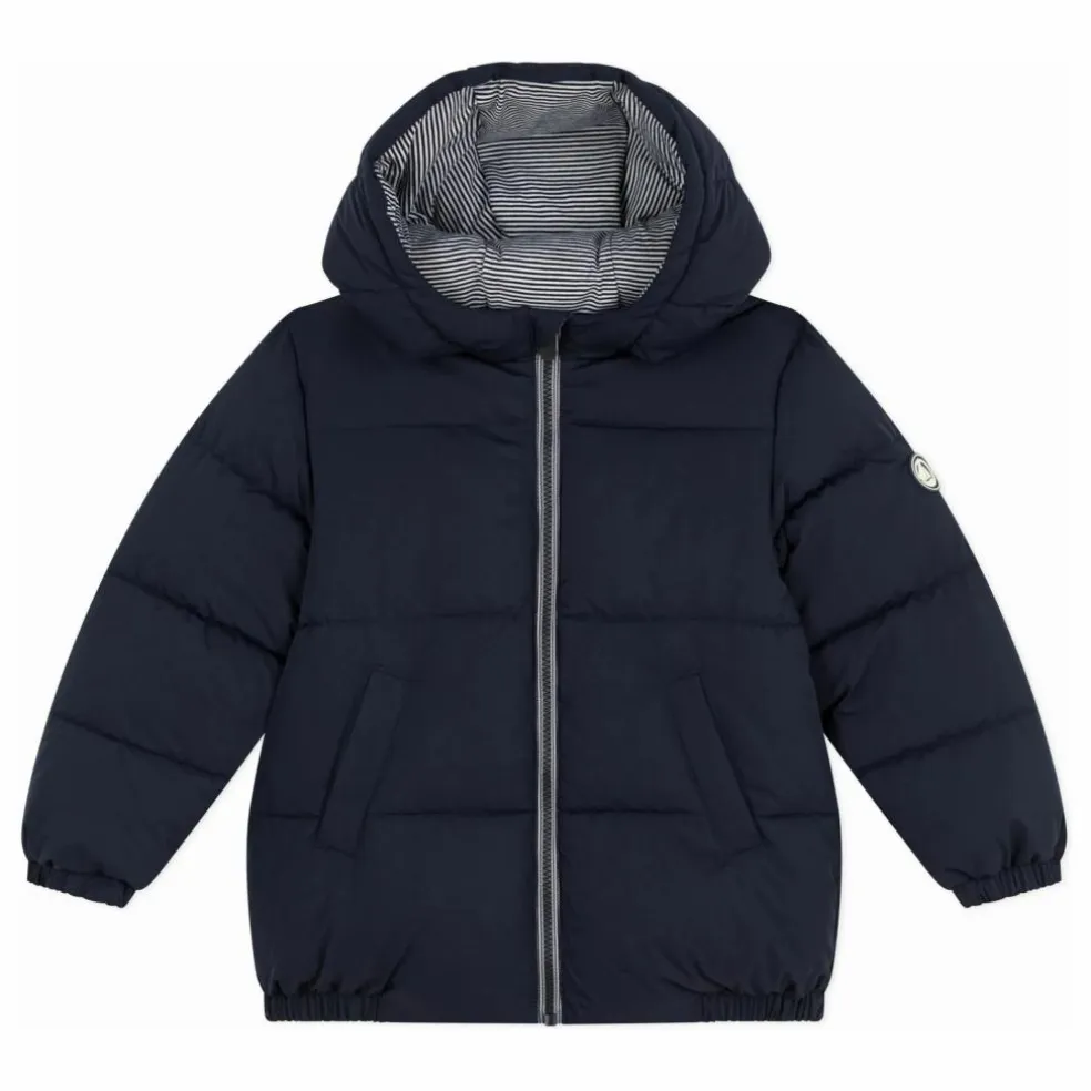 Doudoune Doublée Unie | Bleu marine