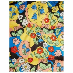 Doudoune Fleurie | Jaune