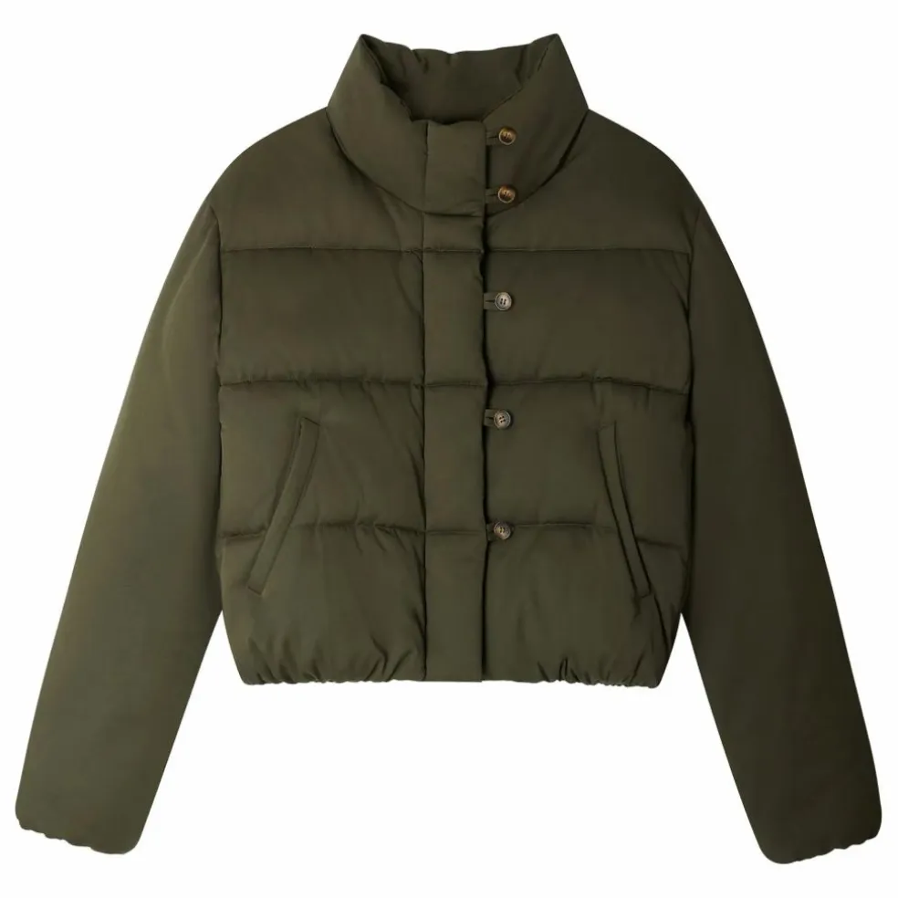 Doudoune Flore | Vert kaki
