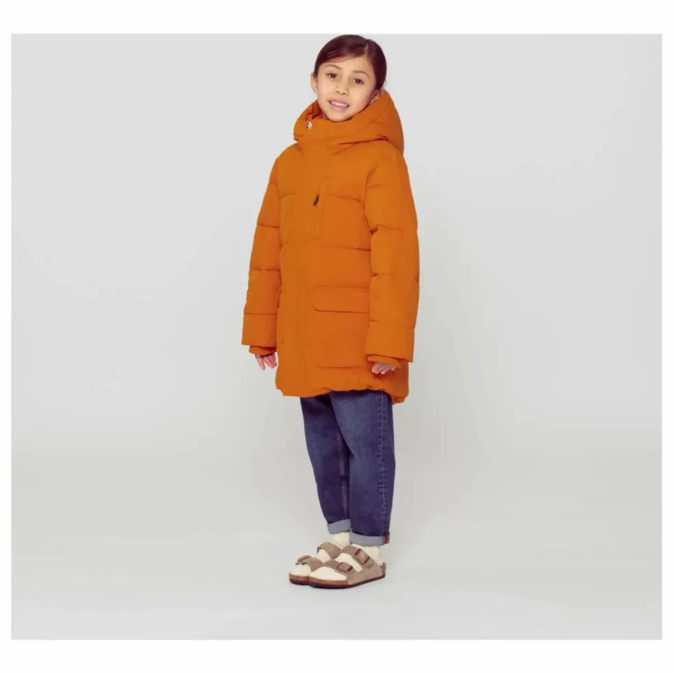 Doudoune Imperméable Tiger Eye | Orange