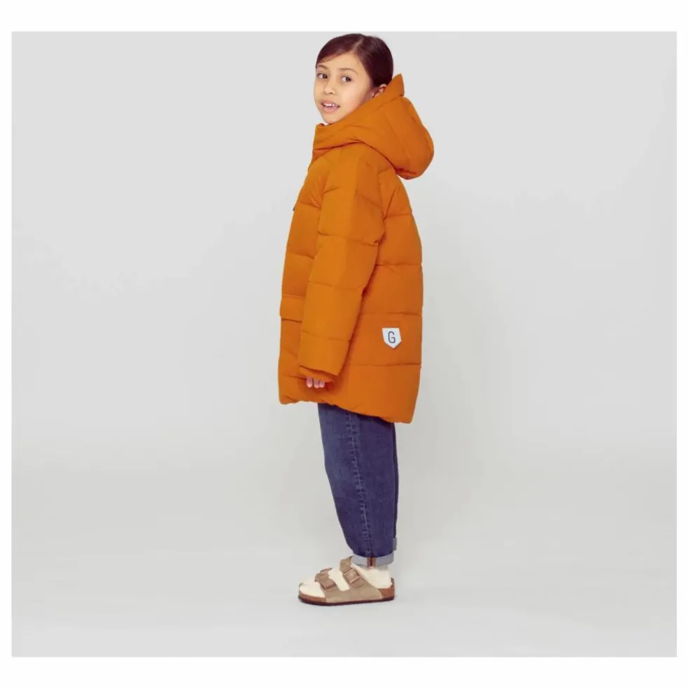 Doudoune Imperméable Tiger Eye | Orange