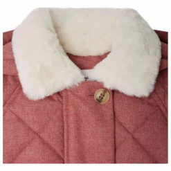 Doudoune Janice Flanelle | Rose