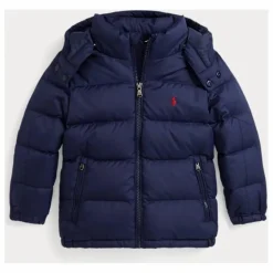 Doudoune Logo Fibres Recyclées | Bleu marine