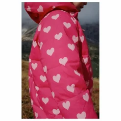Doudoune Nuka Cœurs Fibres Recyclées | Rose fuschia