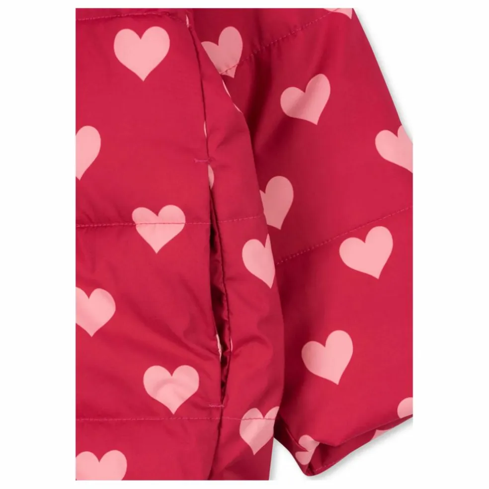 Doudoune Nuka Cœurs Fibres Recyclées | Rose fuschia