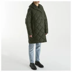 Doudoune Quilted Capuche | Vert