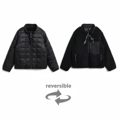 Doudoune Réversible Down x Boa Mountain | Noir
