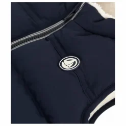 Doudoune Sans Manches Logo | Bleu marine