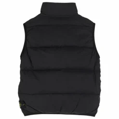 Doudoune Sans Manches Logo | Noir