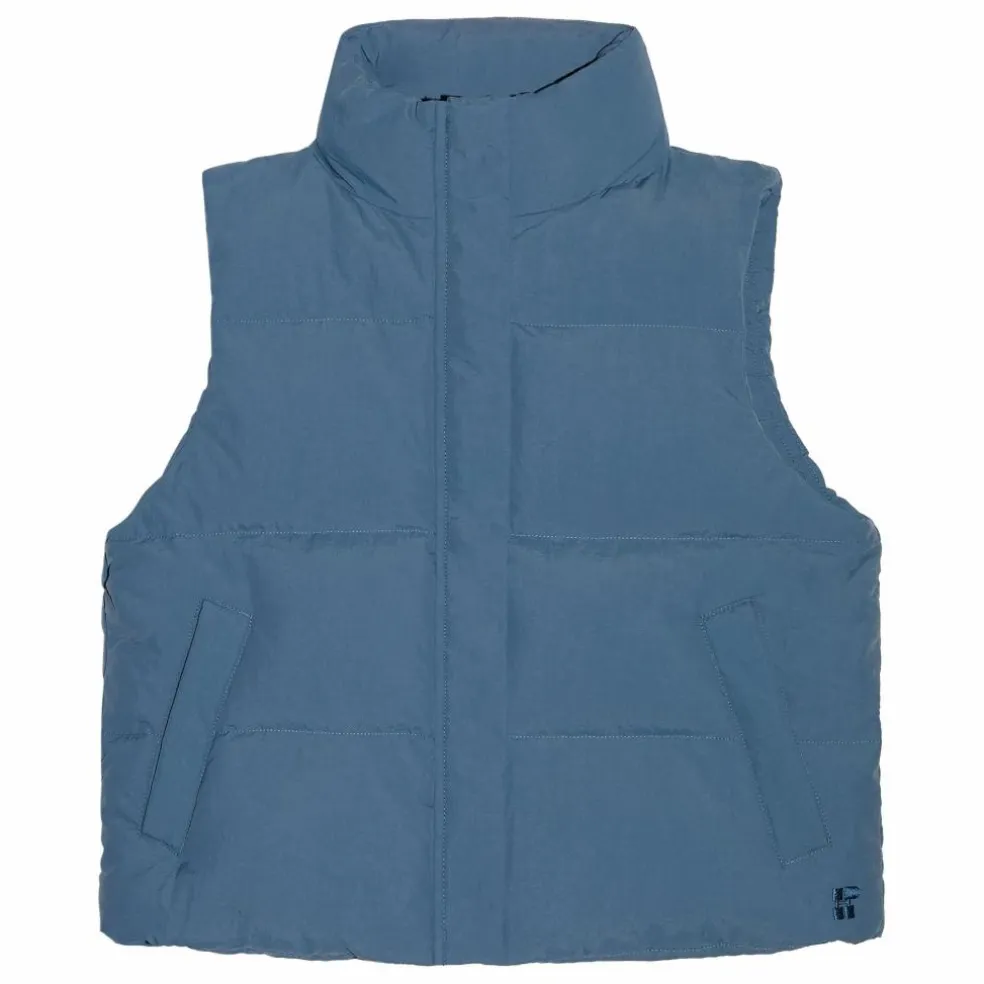 Doudoune Sans Manches Temper Fibres Recyclées | Bleu