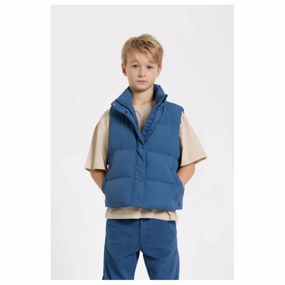 Doudoune Sans Manches Temper Fibres Recyclées | Bleu