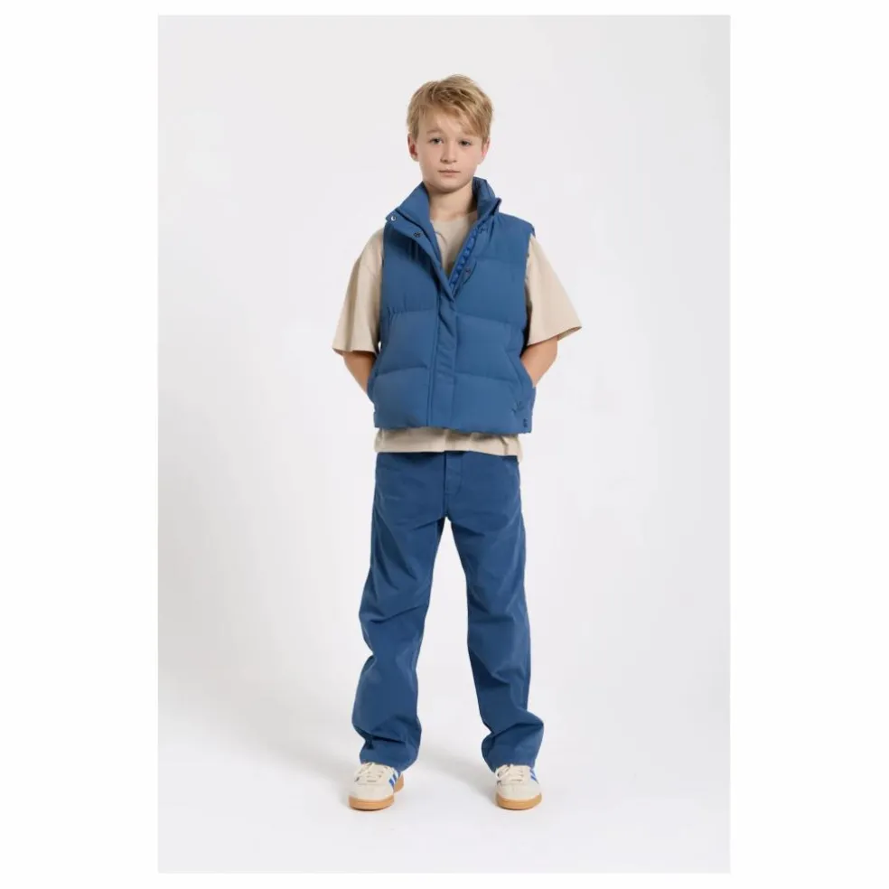 Doudoune Sans Manches Temper Fibres Recyclées | Bleu