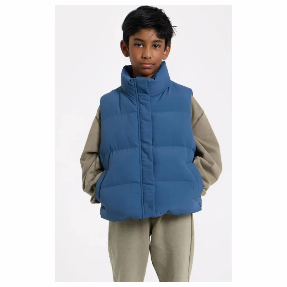 Doudoune Sans Manches Temper Fibres Recyclées | Bleu