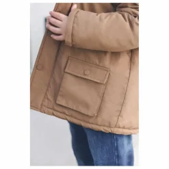 Doudoune Sherpa Réversible | Taupe